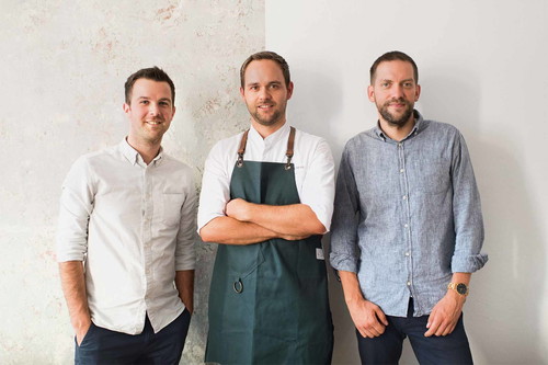 Sommelier Steve Breitzke, Küchenchef Martin Schmid und Sommelier Matthias Pitra: drei Typen und ein lässiges Top-Lokal.