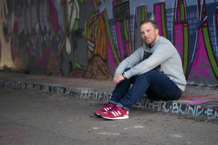 Tauschte Freestyle-Battles und Graffiti gegen Lemberger (a.k.a. Blaufränkisch) und Riesling: Moritz Haidle (31).