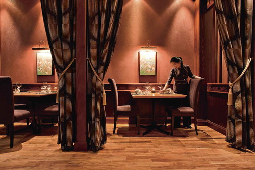 Das Restaurant «Namun» im «Grand Resort Bad Ragaz»