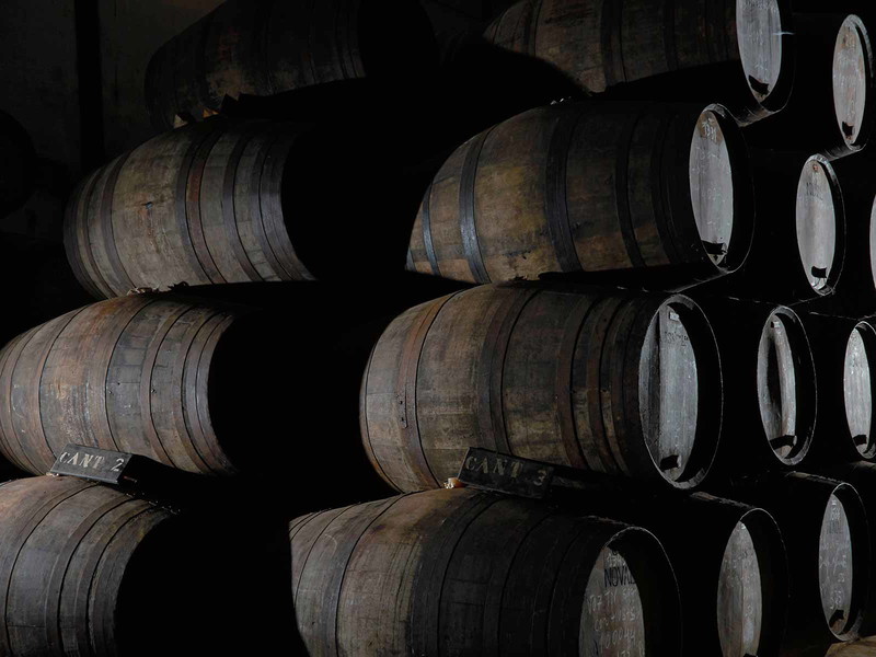 Seine ersten beiden Lebensjahre verbringt der Vintage Port im Holzfass – wie hier bei Quinta do Noval.&nbsp;