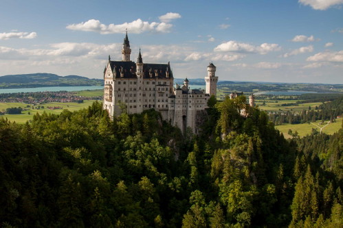 Schloss Neuschwanstein.