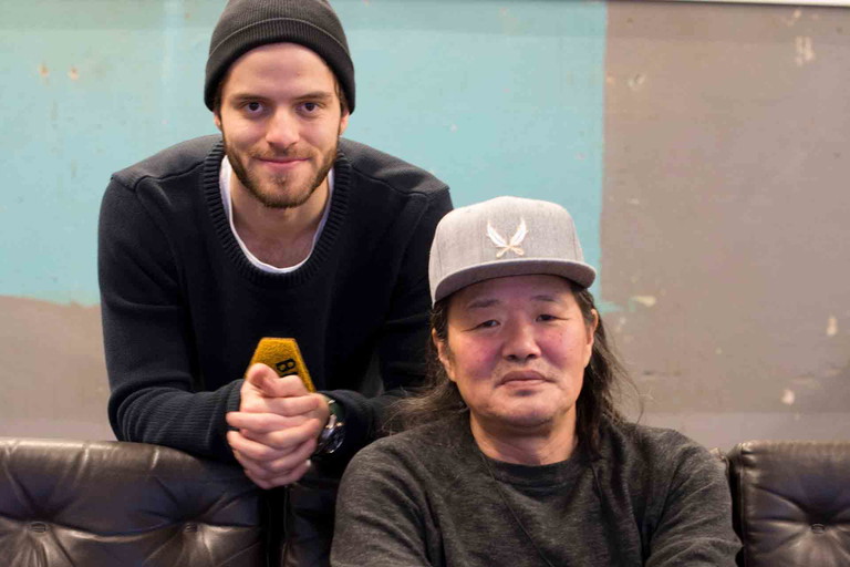 Maximilian Baumann mit Alexander Jakob 