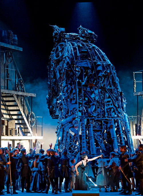 »Les Troyens«, Premiere im Oktober 2018 an der Wiener Staatsoper: Anna Caterina Antonacci als Cassandre.