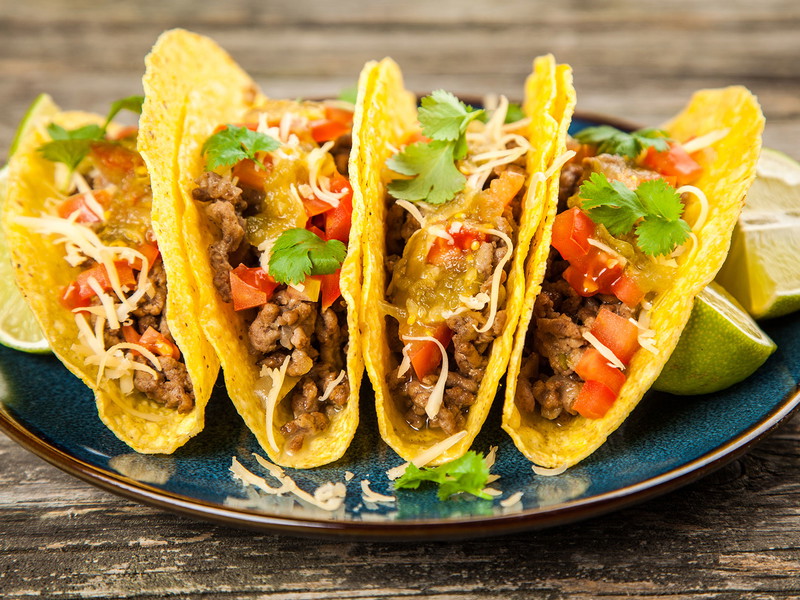 Tacos gibt es mit den unterschiedlichsten Füllungen und jetzt auch mit Taranteln.