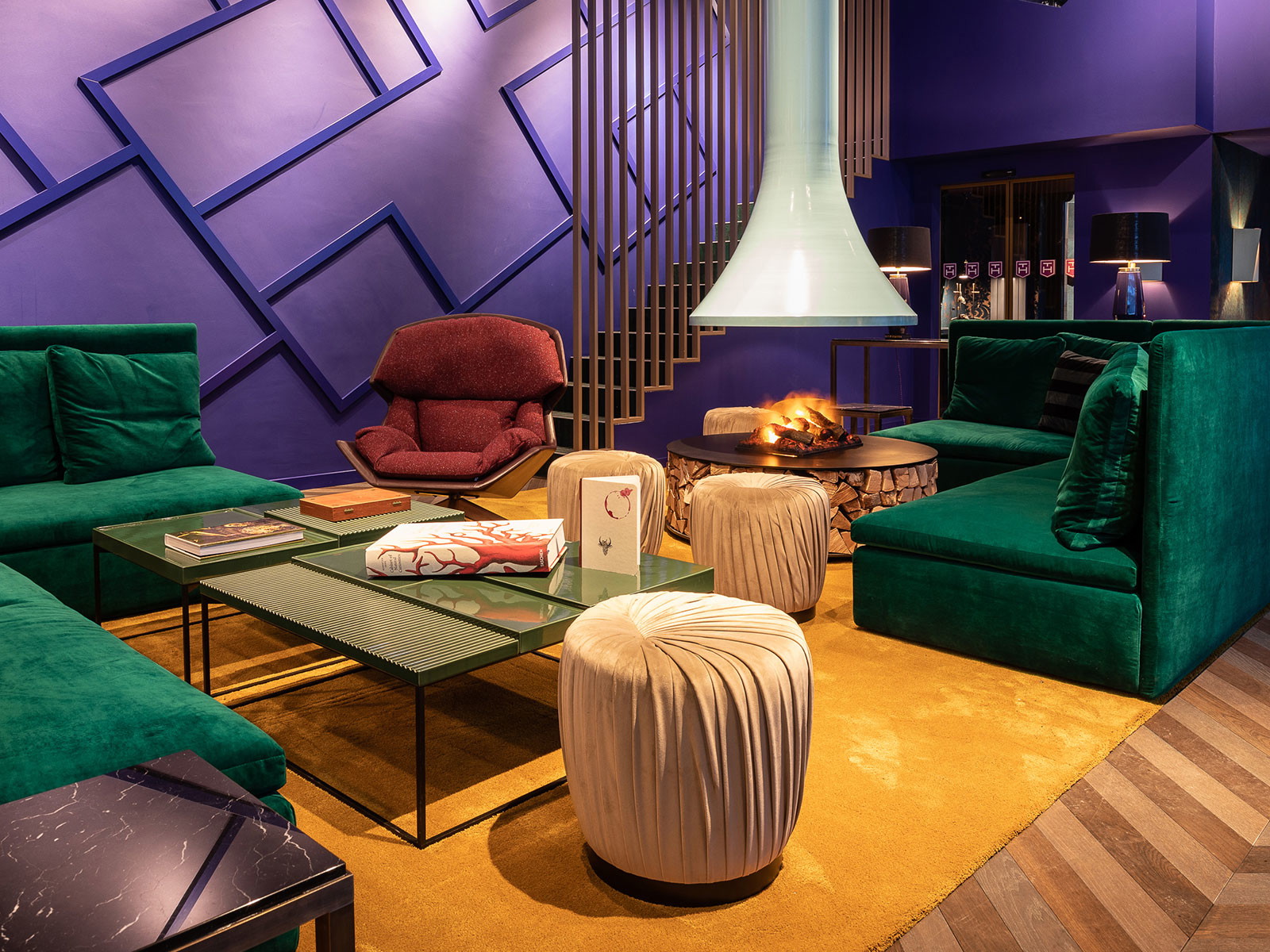 Die Lounge des neuen Designhotels.