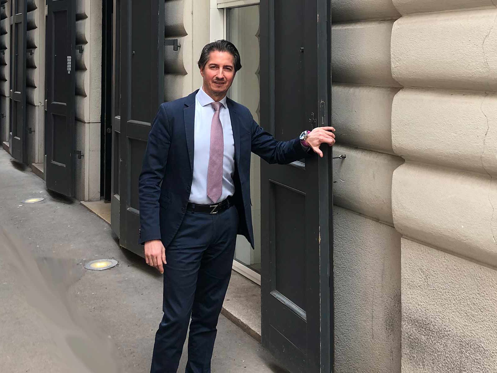 Tommaso vor dem »Cavalluccio«