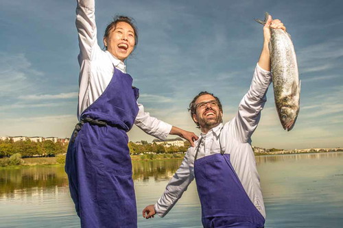 Fumiko und Anthony Maubert: Im Restaurant »Assa« in Blois kreiert das japanisch-französische Ehepaar essbare Kunstwerke.
