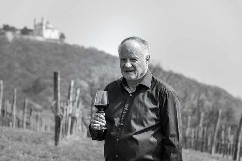 Georg Wailand, Inhaber der »Buschenschank Wailand«.