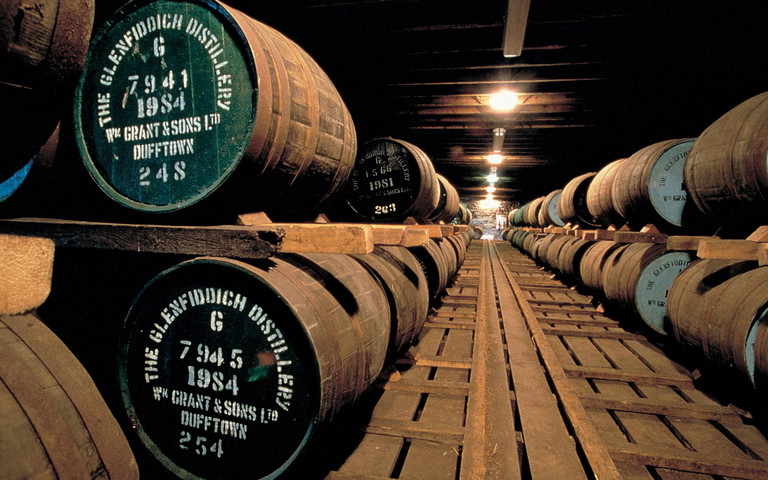 Dem Holz bzw. den Fässern widmet man bei Glenfiddich größte Aufmerksamkeit. 