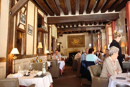 Restaurant »La Tour« in Sancerre.
