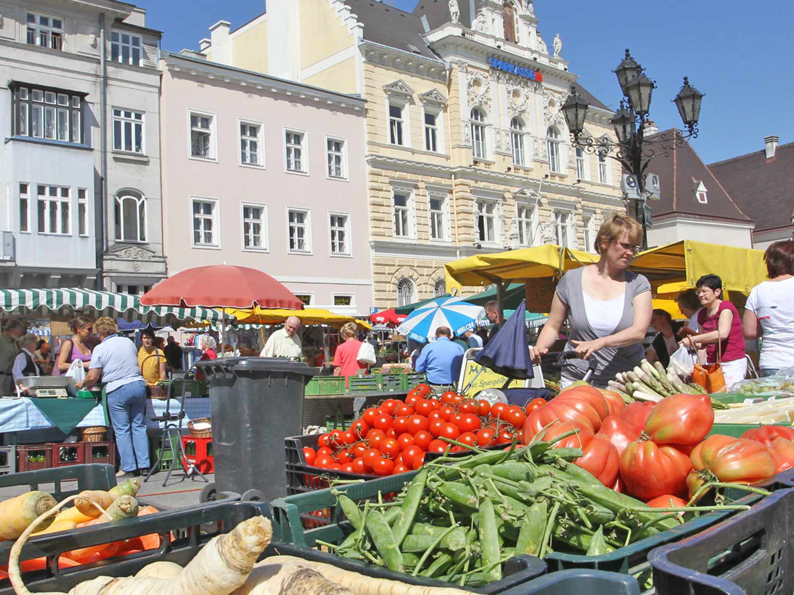 Der Markt am St. Pöltner Domplatz ist Österreich-Sieger.