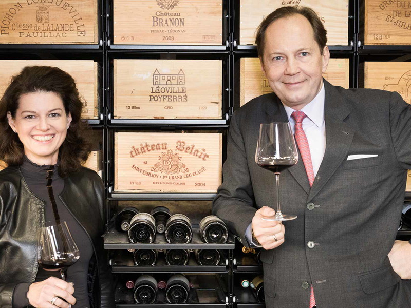 Andrea und Berndt May laden zum Tasting.
