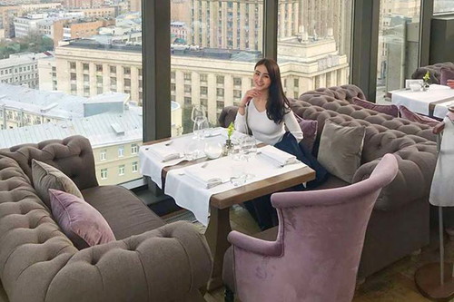 Neben Fine Dining genießt man im »White Rabbit« einen großartigen Ausblick auf Moskau.