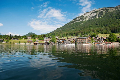 Blick vom Grundlsee.