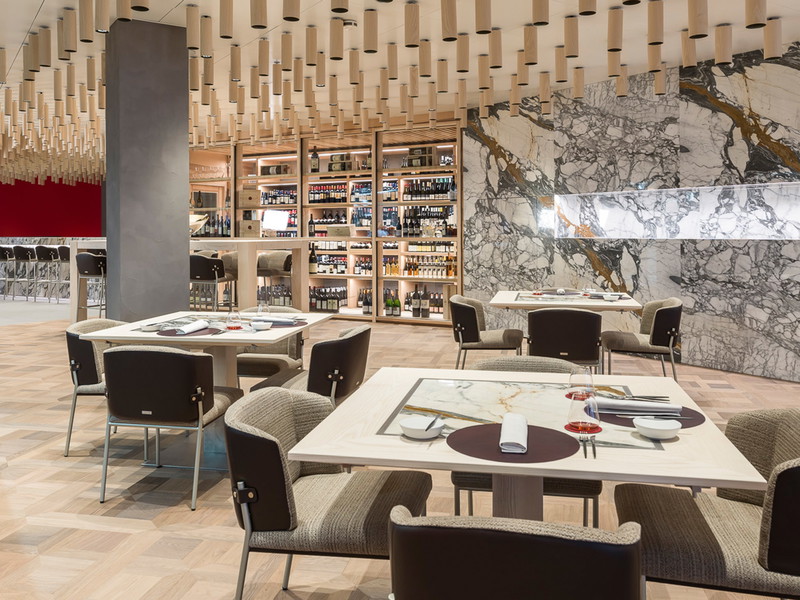 Das «1904» ist das erste Restaurant, das von der Marke Lagonda designt wurde. 