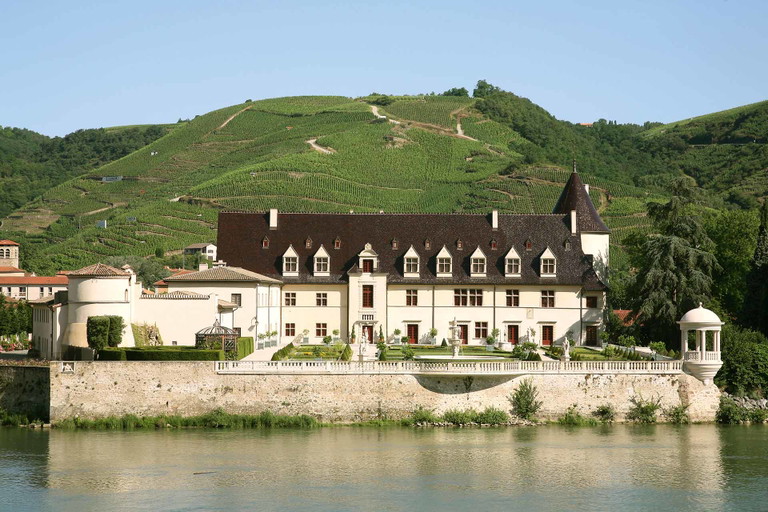 Das prächtig renovierte Château d’Ampuis fungiert als Betriebssitz der Familie Guigal.
