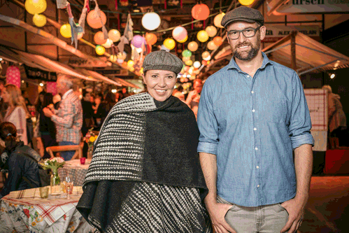 Co-Festivalleitung. Alexandra Heitzer und Simon Mouttet zeichnen für die Organisation des elftägigen Festivals verantwortlich.