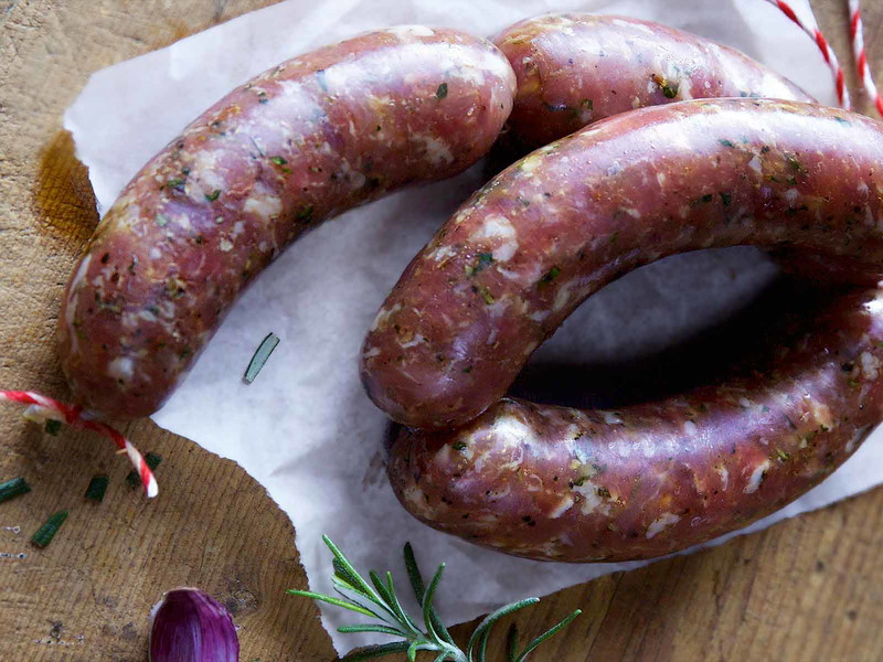 Harmoniert perfekt mit Pasta und Risotto: Die italienische »Salsiccia«.