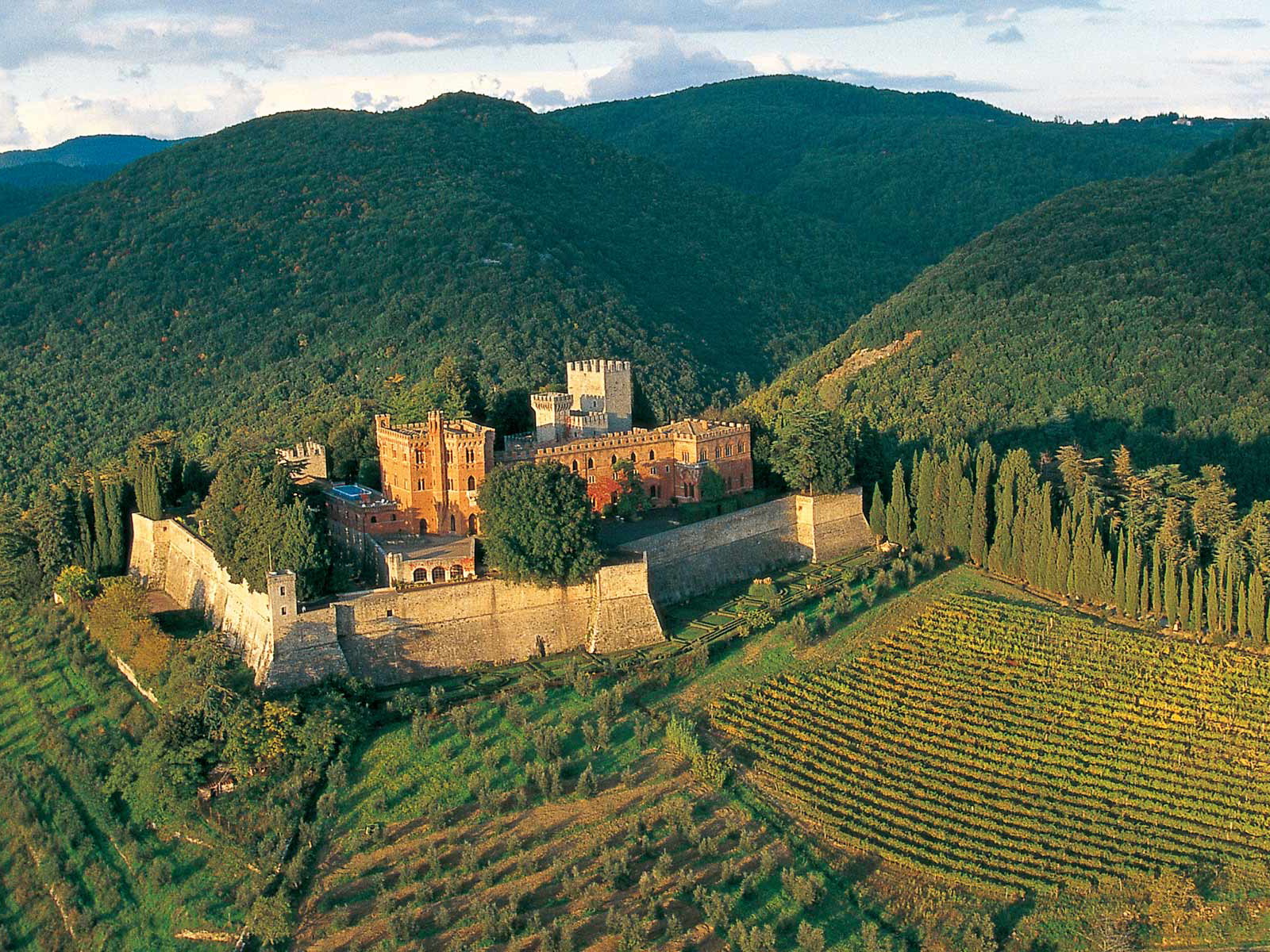 Schloss Brolio: Hier wurden die Weichen für den Chianti Classico gestellt.