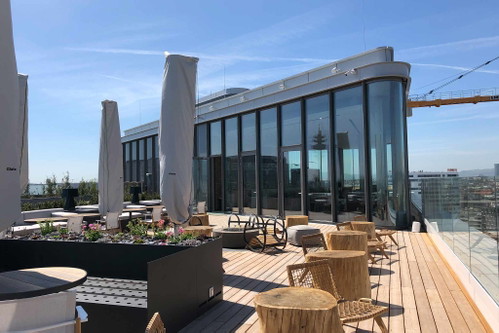 Das Dachgeschoss des »Andaz Vienna am Belvedere«