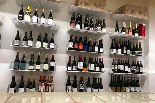 Ein Blick auf das Wein-Sortiment