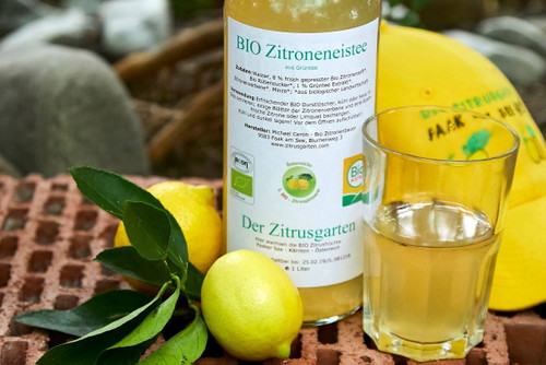 Zitrus-Eistee made in Kärnten.