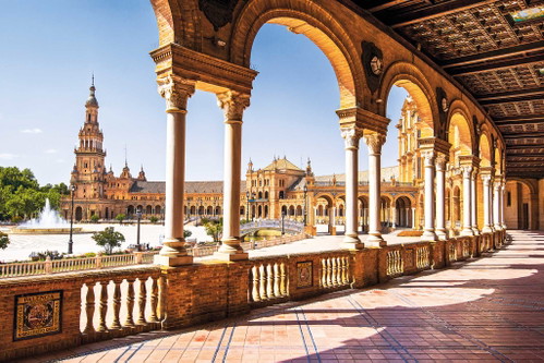 Plaza de España in Sevilla
