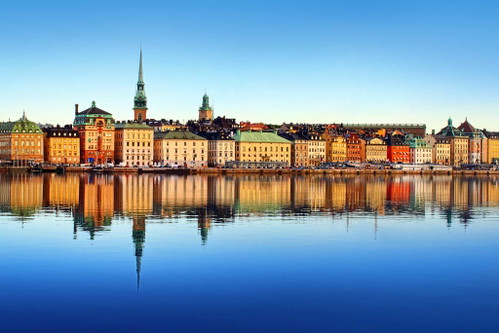 Die Skyline von Stockholm