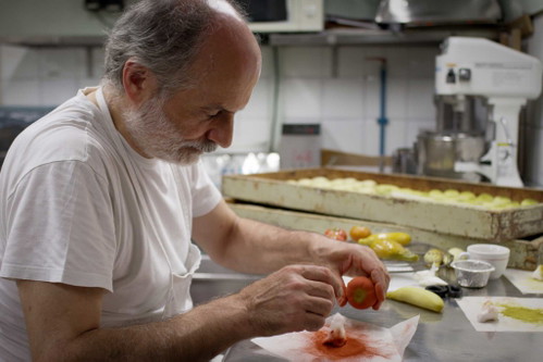 Corrado Assenza im Caffè Sicilia in Noto