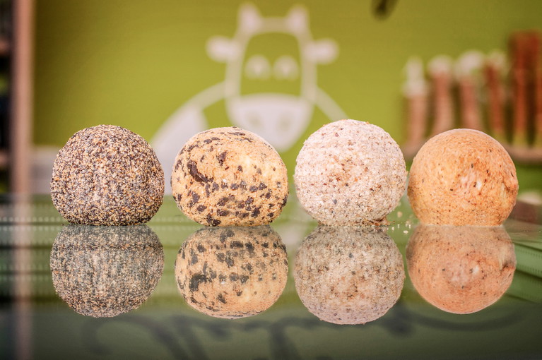 Eisknödel sind nur ein Teil des innovativen Sortiments von »Heiling Eismacher«.
