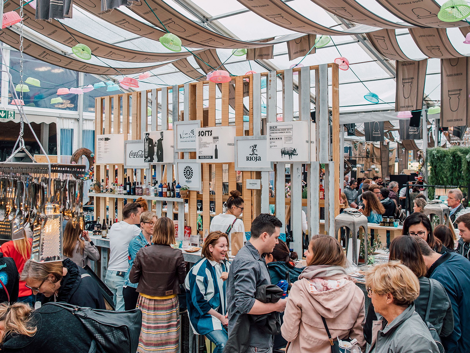 Die FOOD ZURICH Abschlussparty fand erstmals an der Europaallee statt. 