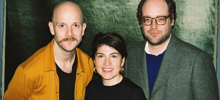 Das Zürcher Gastro-Trio: Markus Stöckle mit Elif Oskan und Valentin Diem.