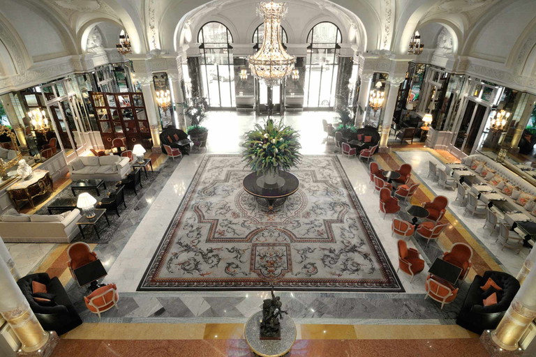 Blick ins «Hotel de Paris»