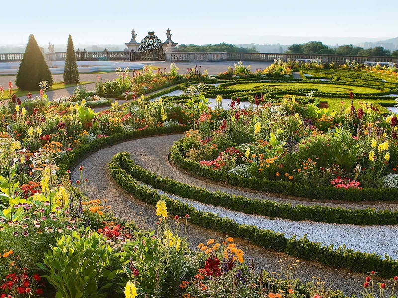 Schloss Hof verdankt sein Erscheinungsbild der Pflanzenleidenschaft von Prinz Eugen von Savoyen.