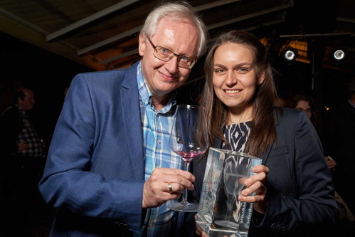 Sommelier Adi Schmid und Kerstin Schwertführer