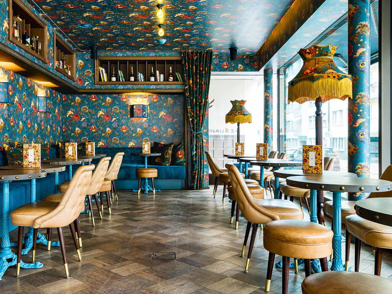 Die Weinbar «Razzia» zählt zu den Besten Zürichs und bietet einzigartiges Design.