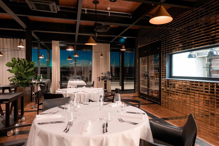 Restaurant im Roxanich-Hotel bei Motovun