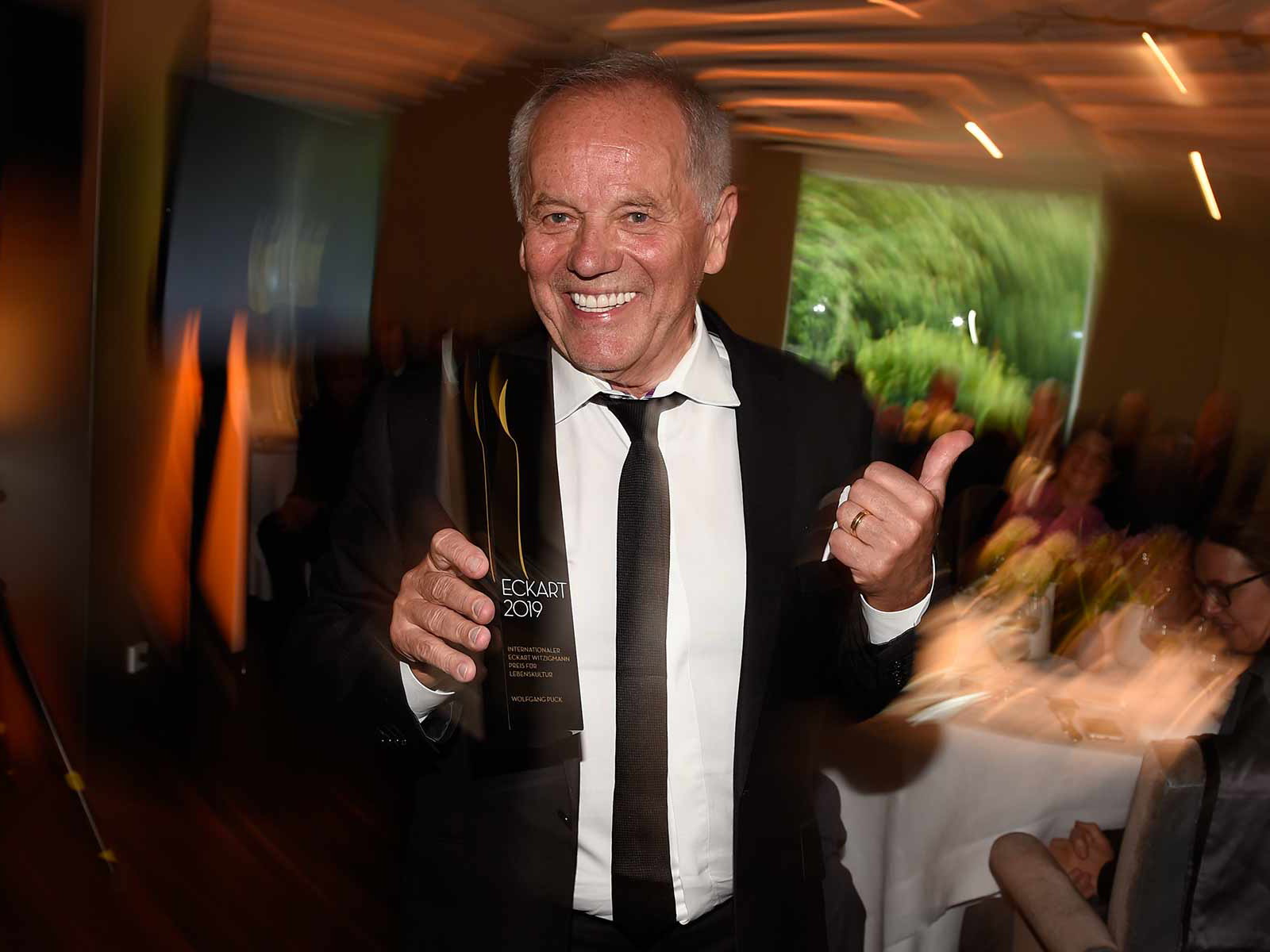 Wolfgang Puck mit dem Eckart 2019