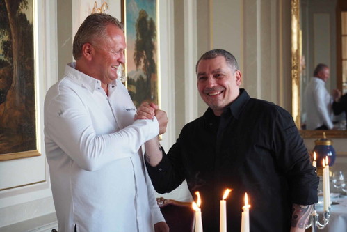 Peter Knogl mit Christian Bau