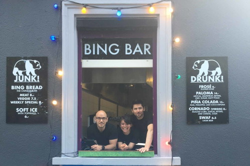  Das Küchenteam: Gino, Michaela und Nenad
