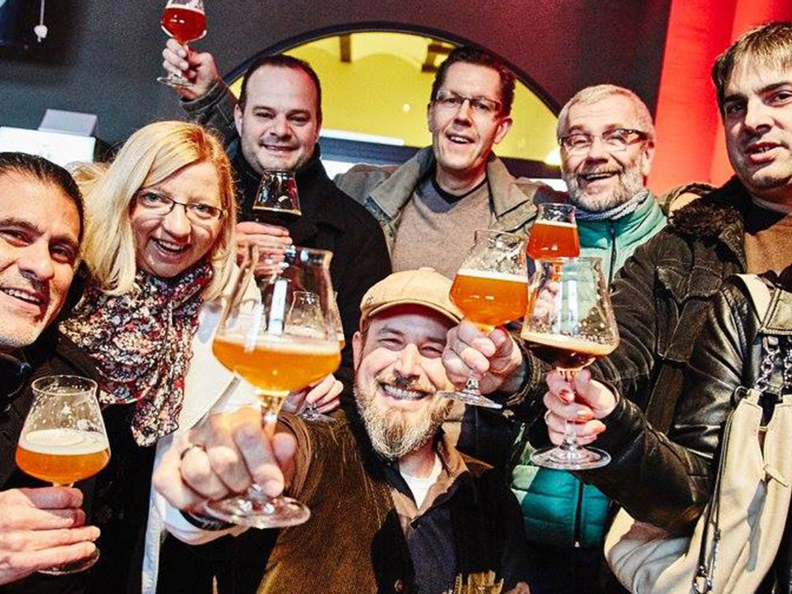 Gute Stimmung auf den Craft Beer Days in Hamburg.