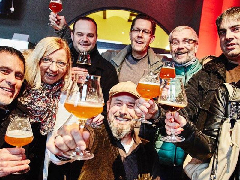 Gute Stimmung auf den Craft Beer Days in Hamburg.