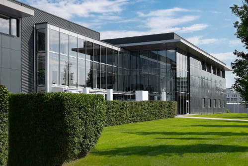 Der neue Hauptsitz der Uhrenmarke Frederique Constant in Plan-les-Ouates.