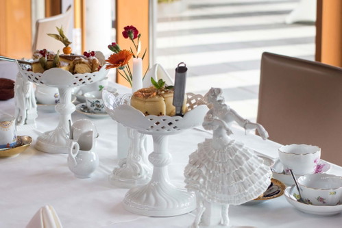 Tee, Kaffee und heiße Schokolade in der Porzellan-Manufaktur Meissen
