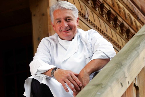 Robert Speth in seiner «Chesery Gstaad»