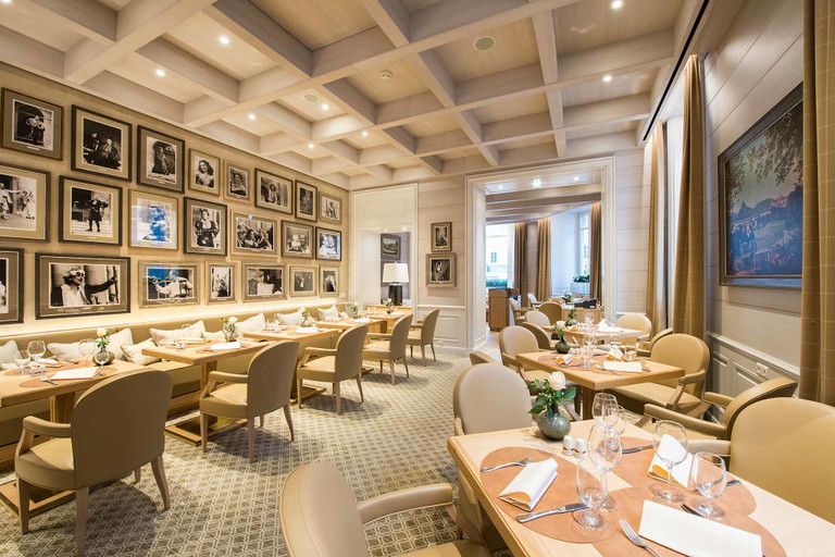 Gemütliches Flair im frisch renovierten »Sacher Grill«.