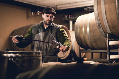 Marcus Gruze und Partnerin Uta Slamanig gehen am Weingut Georgium am Längsee den biodynamischen Weg.