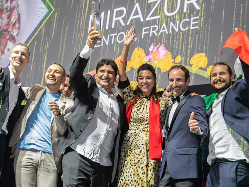 Mauro Colagreco vom «Mirazur» im Freudentaumel