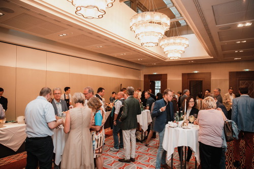 Der Ballroom des Hotels als Genuss-Treffpunkt.