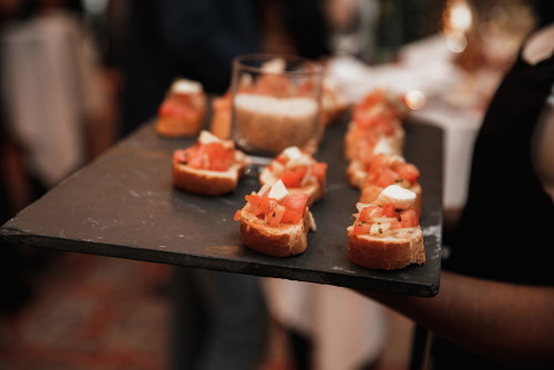 Bruschetta gehört zum Prosecco dazu.
